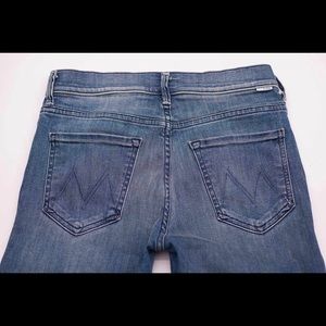 MOTHER Stunner ZIP Ankle Step Fray - Good Girls Do